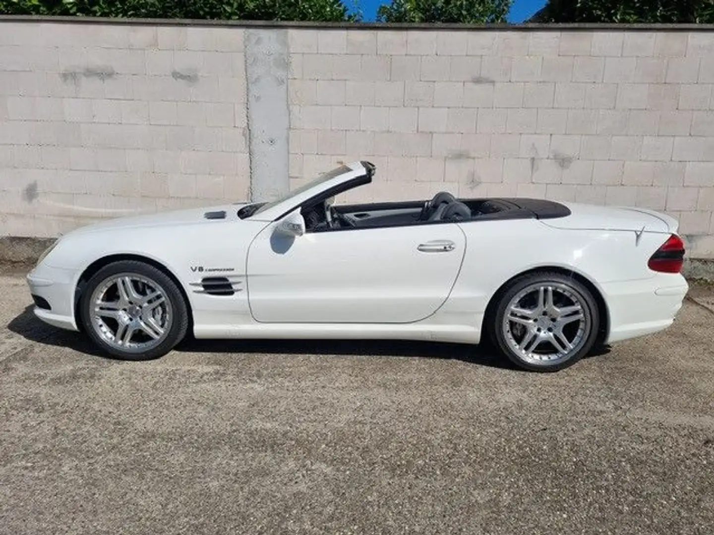 Mercedes-Benz SL 55 AMG Panorama-Dach Weiß - 2