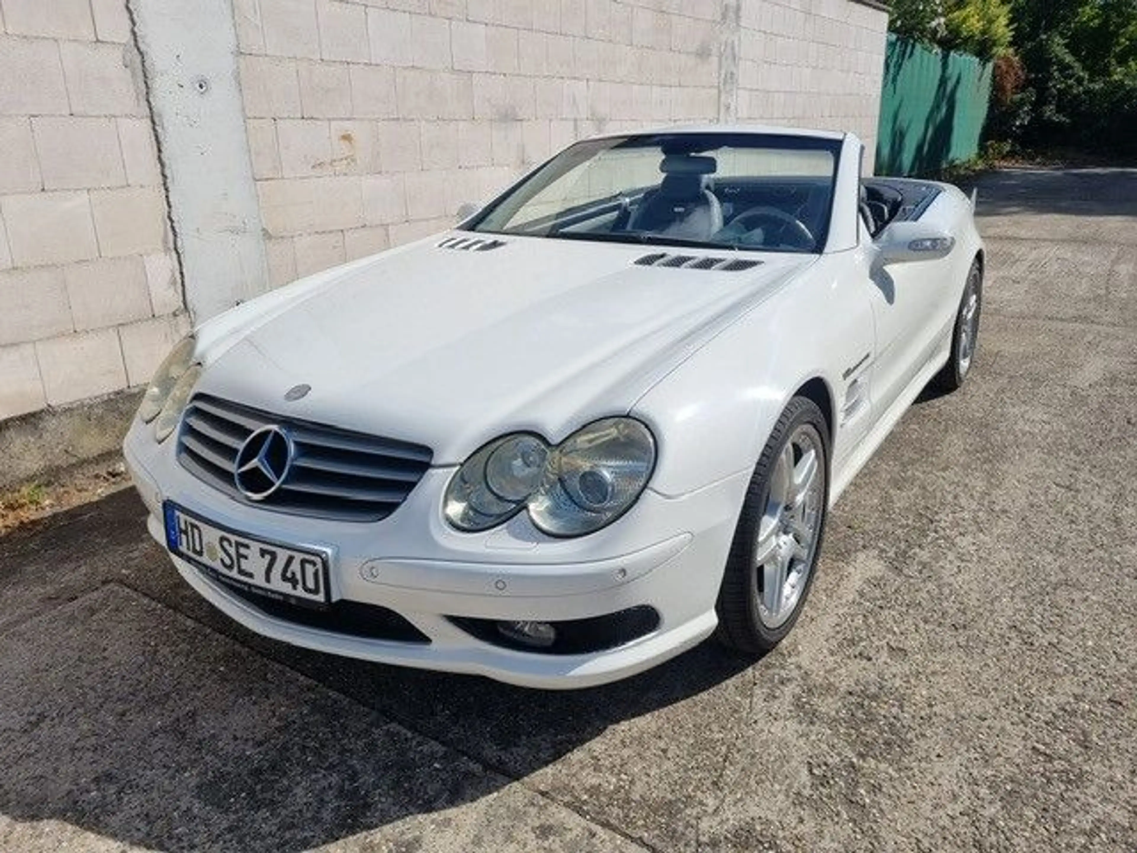 Mercedes-Benz SL 55 AMG Panorama-Dach