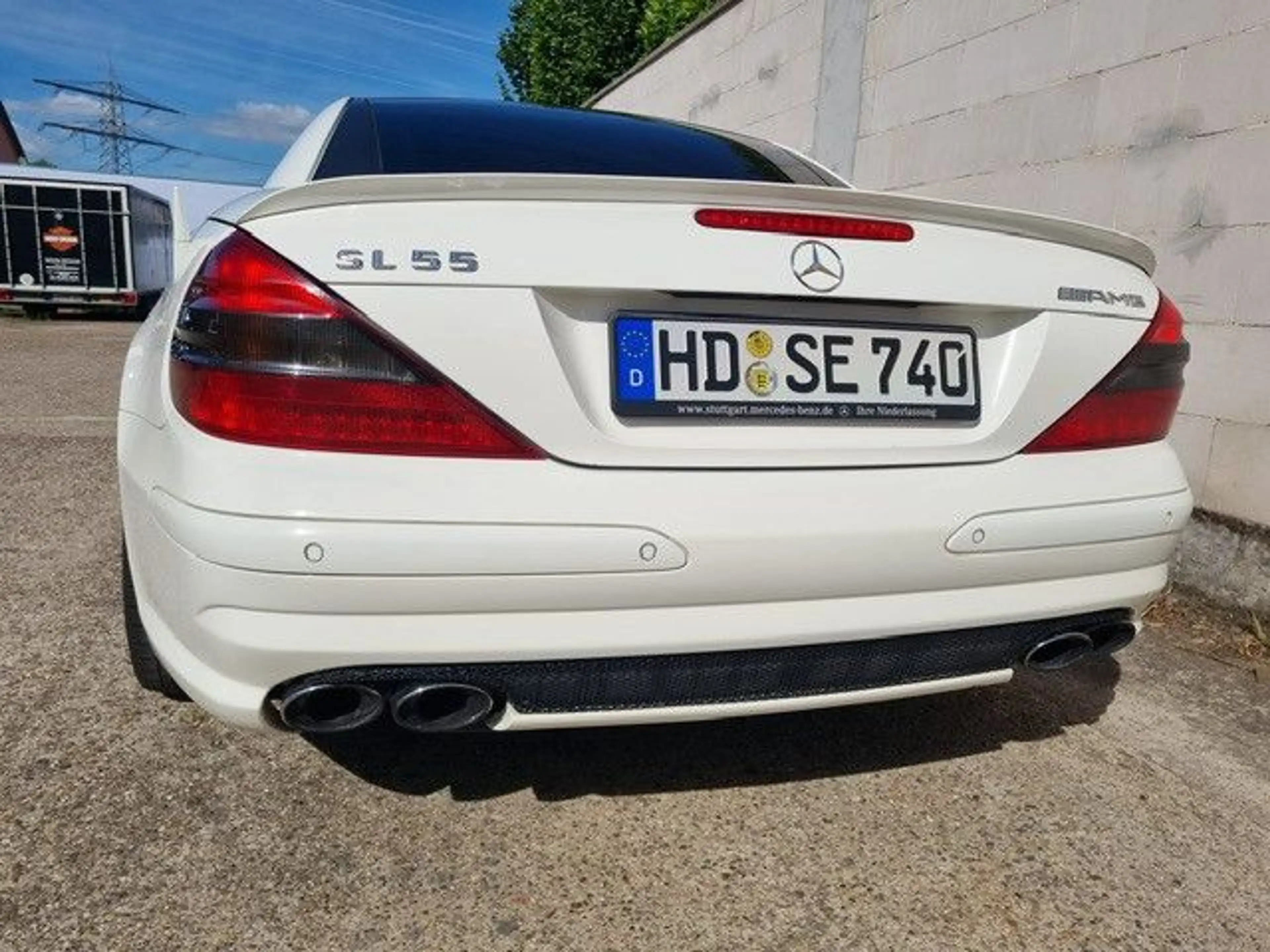 Mercedes-Benz SL 55 AMG Panorama-Dach — photo 8