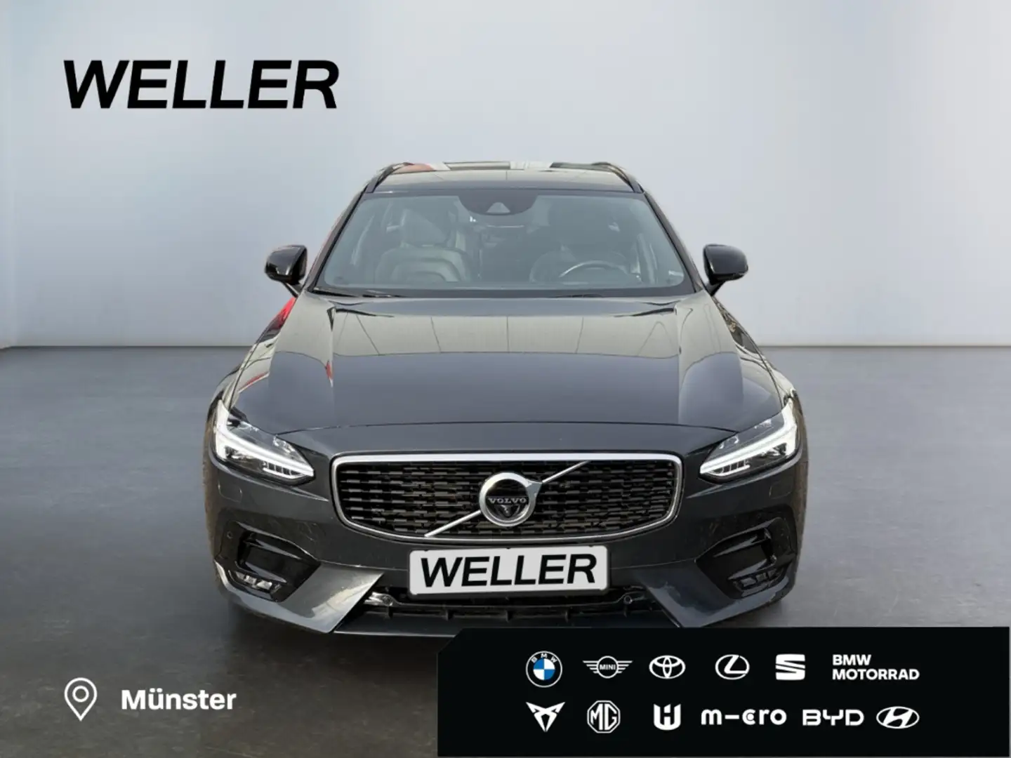 Volvo V90 T4 Geartronic R Design *LED*ACC*Digital*AHK* Gri - 2