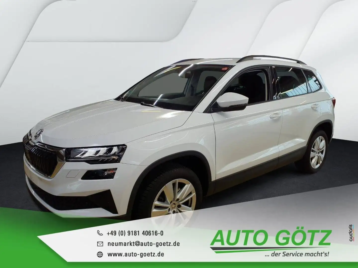 Skoda Karoq Selection DSG AHK-Vorb.*Navi über SmartLink*LED*Te Weiß - 1