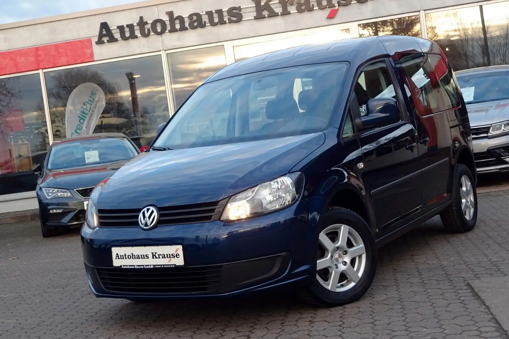 Volkswagen Caddy III Kombi 1.2TSI Roncalli-AHK/KLIMA/SO+WIR Azul - 2