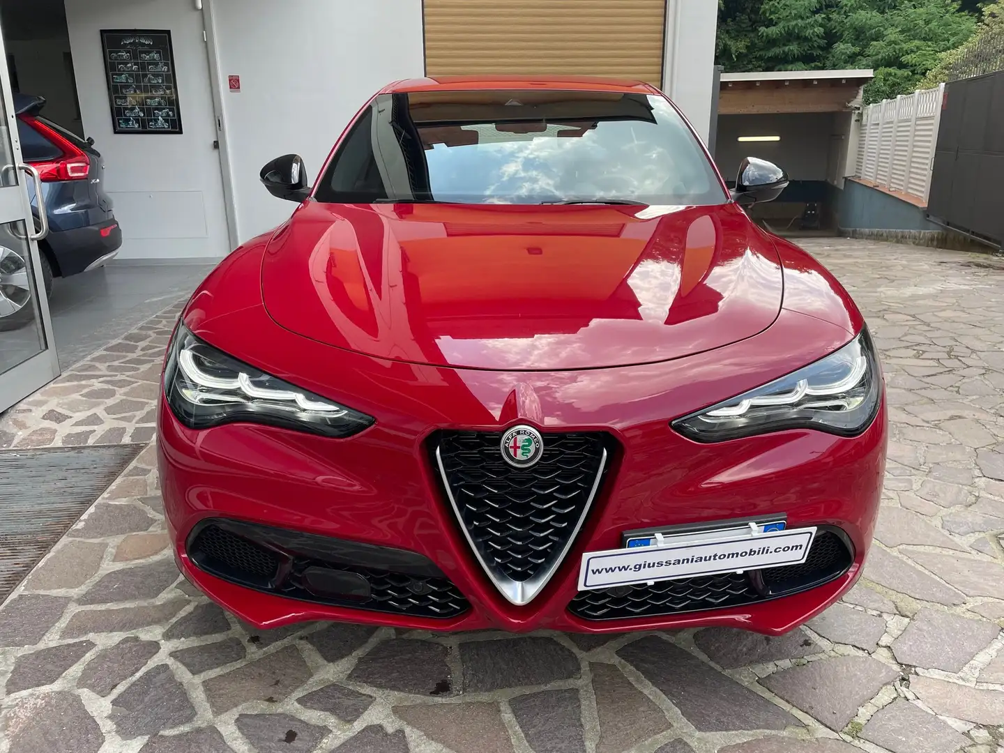 Alfa Romeo Stelvio 2.2 t Super rwd 160cv auto UNICO PROPR. BELLISSIMA Rosso - 2