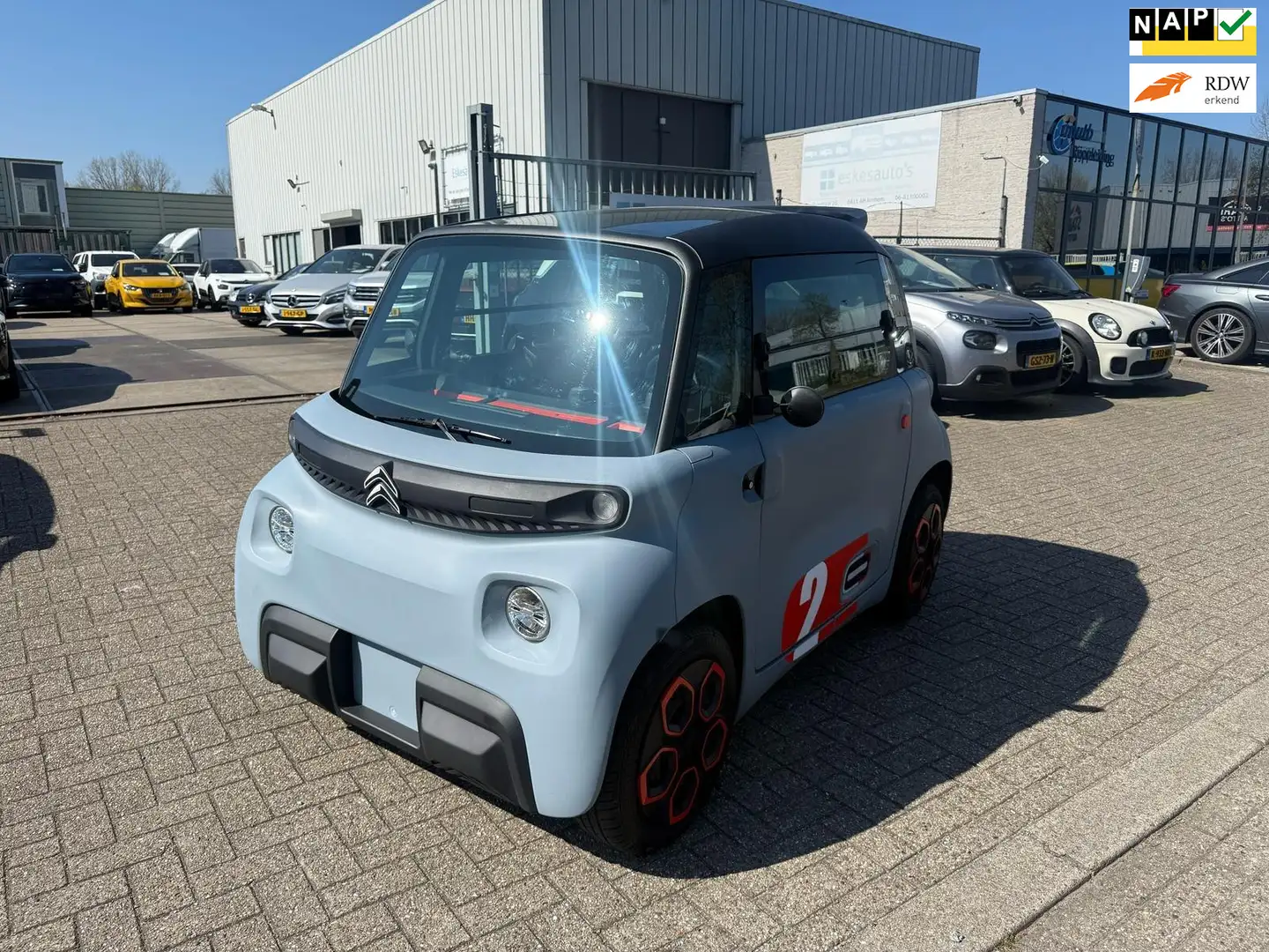 Citroen Ami Brommobiel AMI 45KM Spoiler, vanaf 16 Jaar Gri - 1