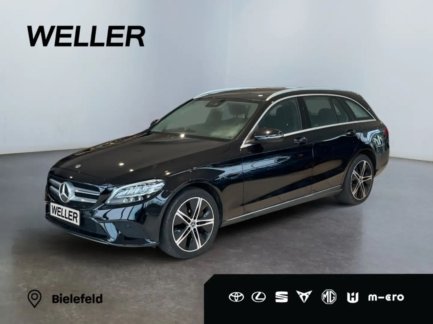 Mercedes-Benz C 300 de Avantgarde Hybrid T 9G *Pano*Navi*LED*el Sitze* Nero - 1