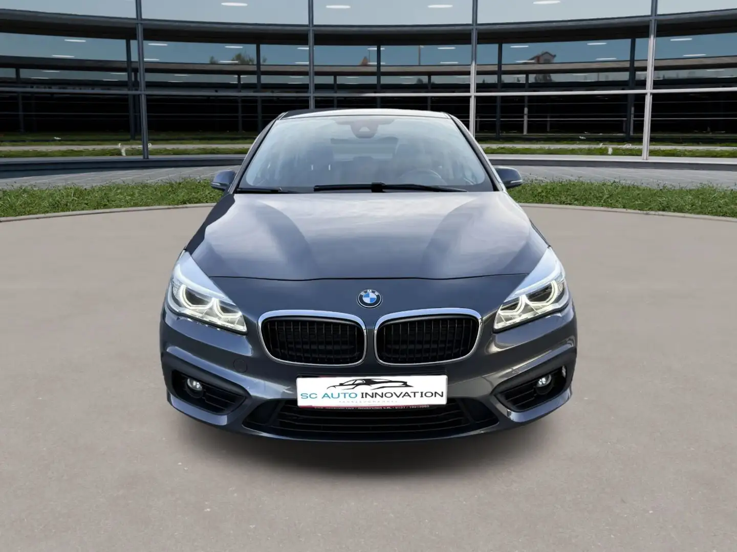 BMW 218 Gran Tourer 218i Advantage+Klima+8-fach+AHK+LED+ Grau - 2