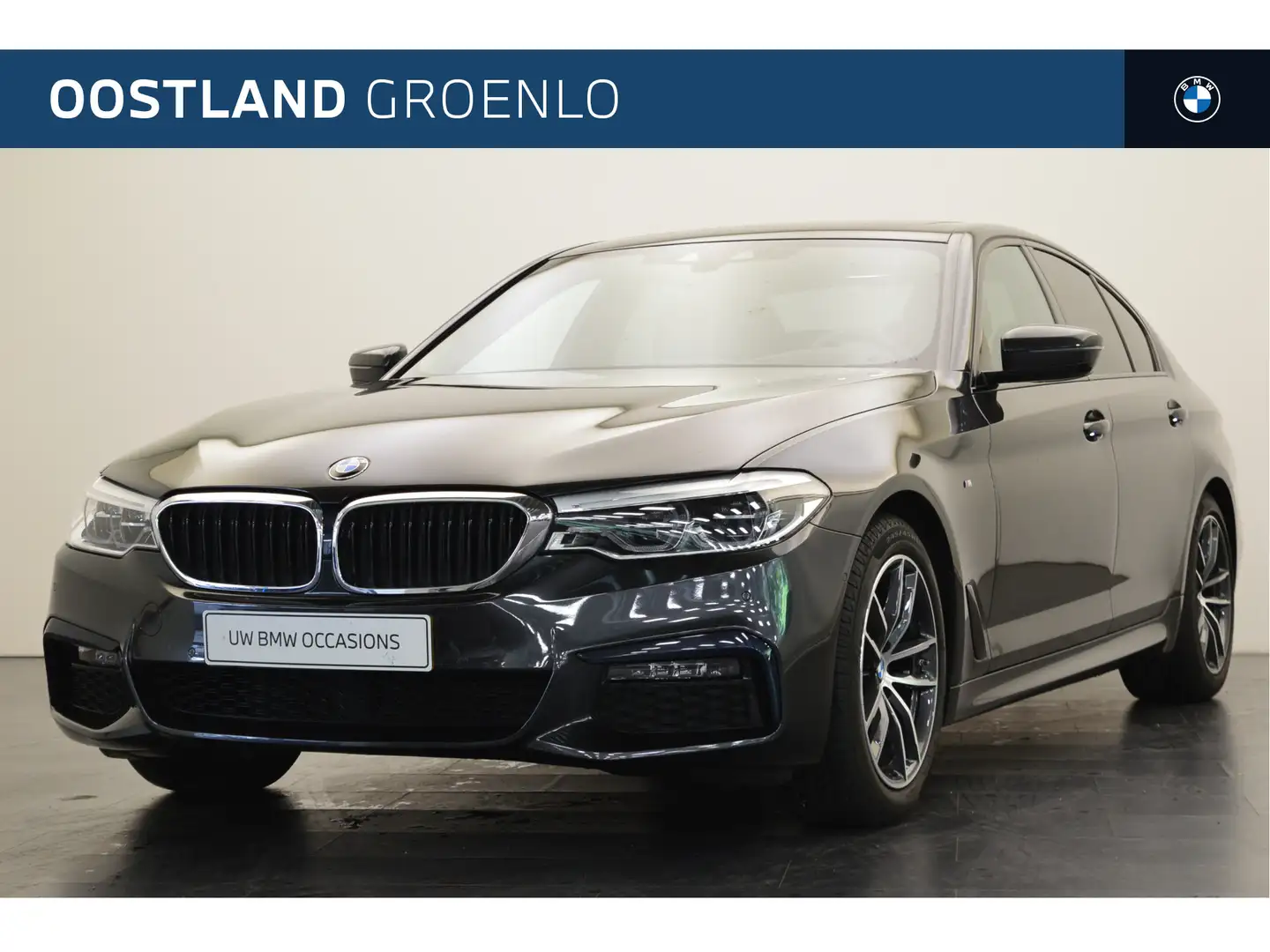 BMW 520 5 Serie 520i High Executive M Sport Automaat / Sch Grijs - 1