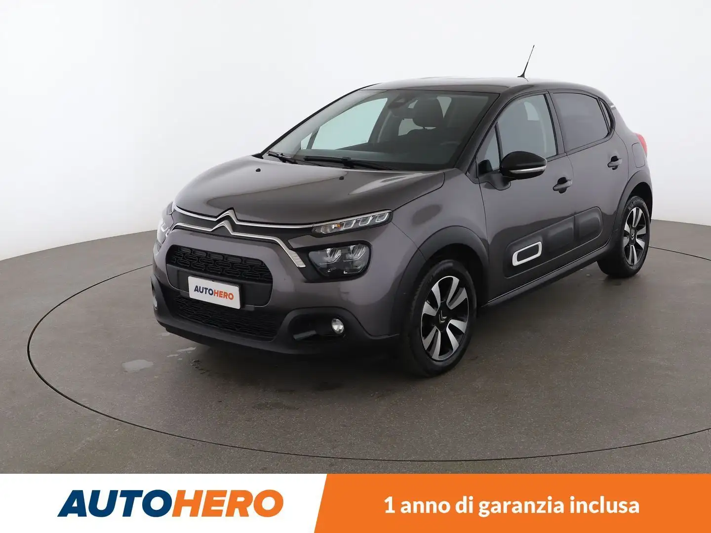 Citroen C3 1.5 Blue-HDi Plus 100 CV Grigio - 1