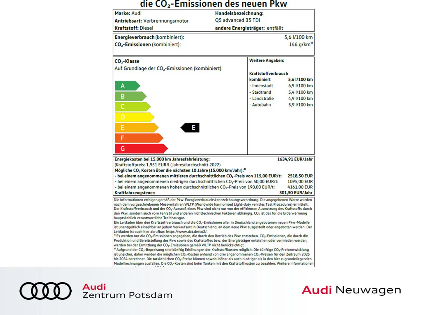 Audi Q5 advanced 35 TDI 120163 kWPS S tronic LED Schwarz - 2
