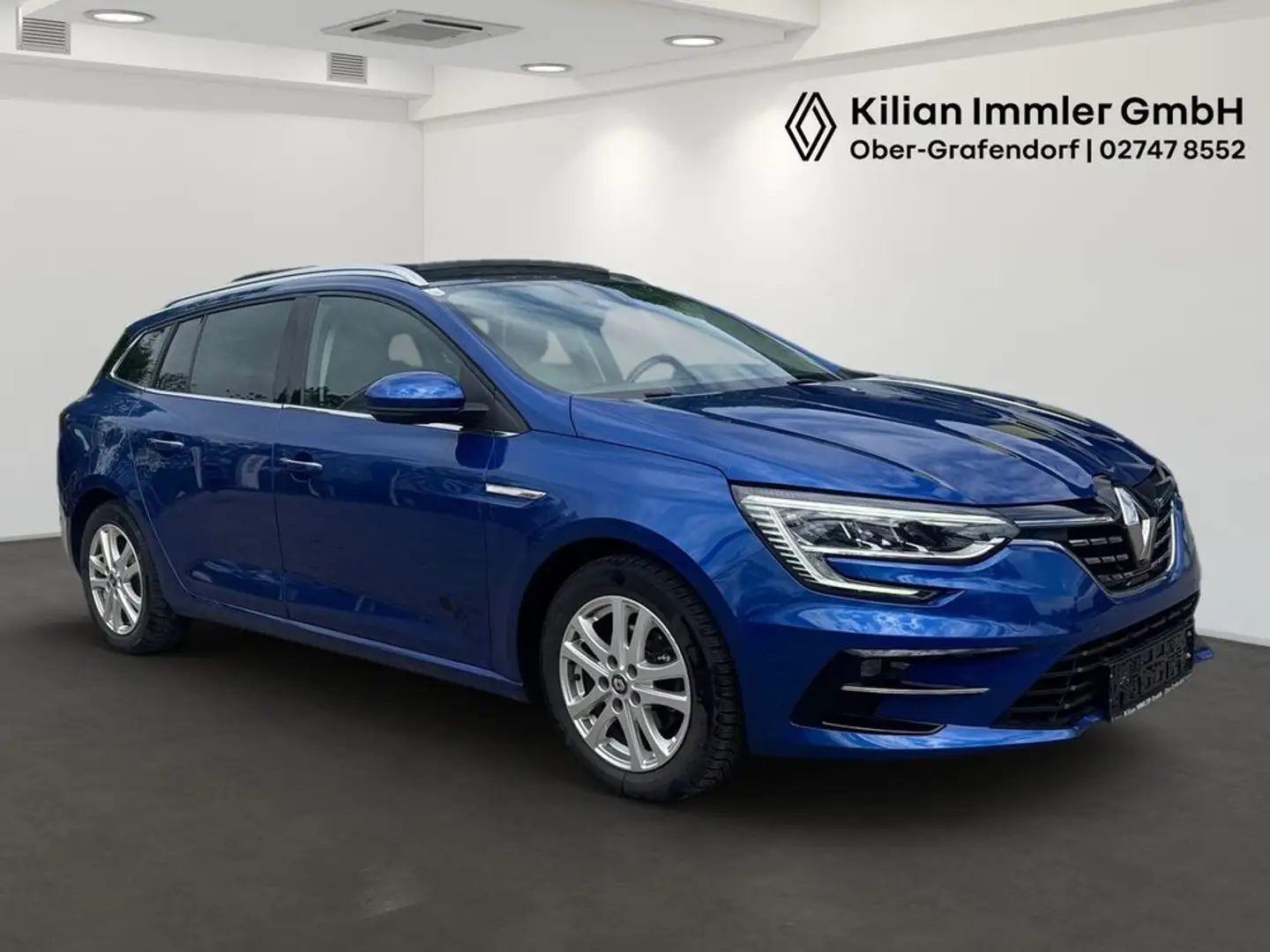 Renault Megane Mégane Intens dCi 115 EDC Blau - 2