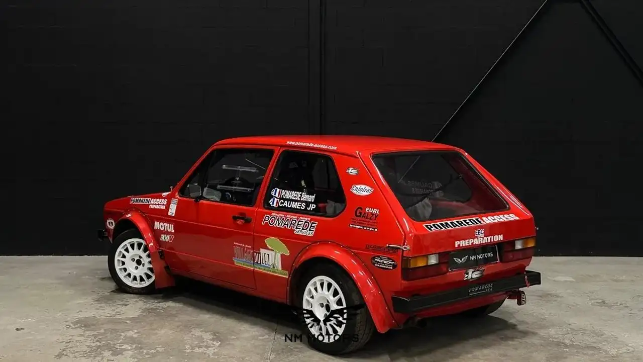 Volkswagen Golf GR2 CLASSE 4 1.6 110 CV TYPE 17 FFSA - Rallye - Dossier complet, foto 2