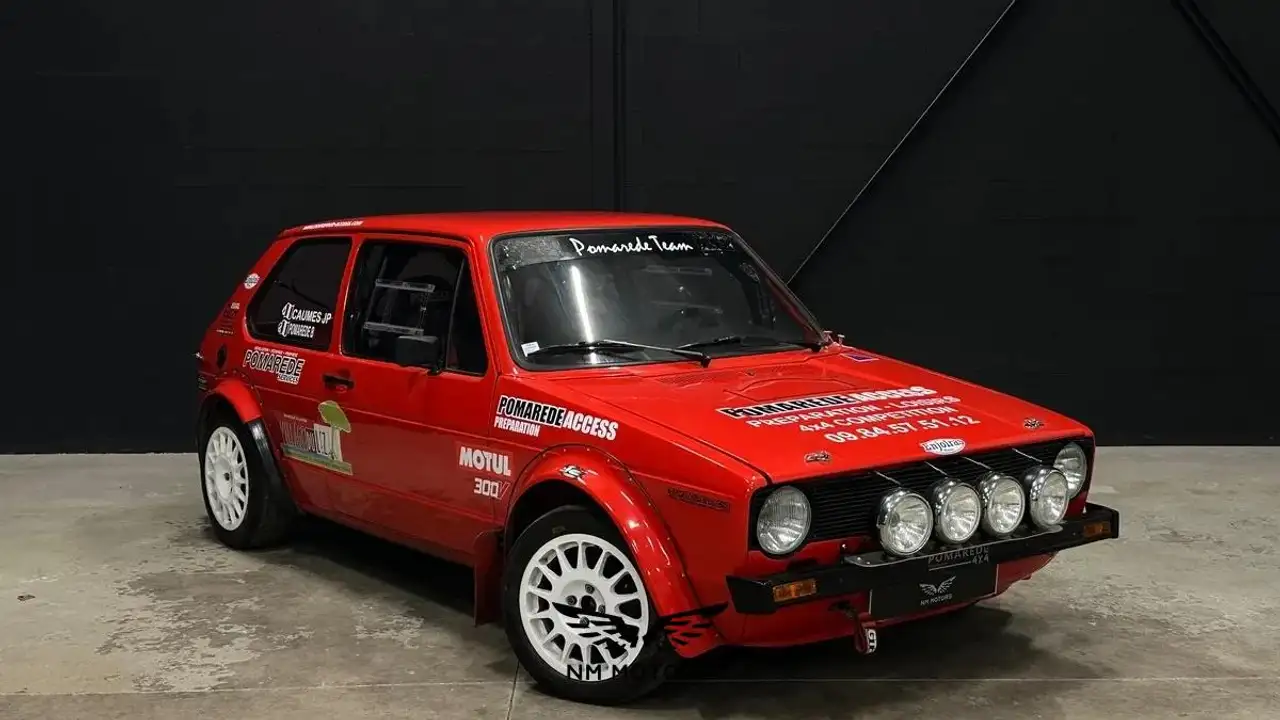 Volkswagen Golf GR2 CLASSE 4 1.6 110 CV TYPE 17 FFSA - Rallye - Dossier complet, foto 5