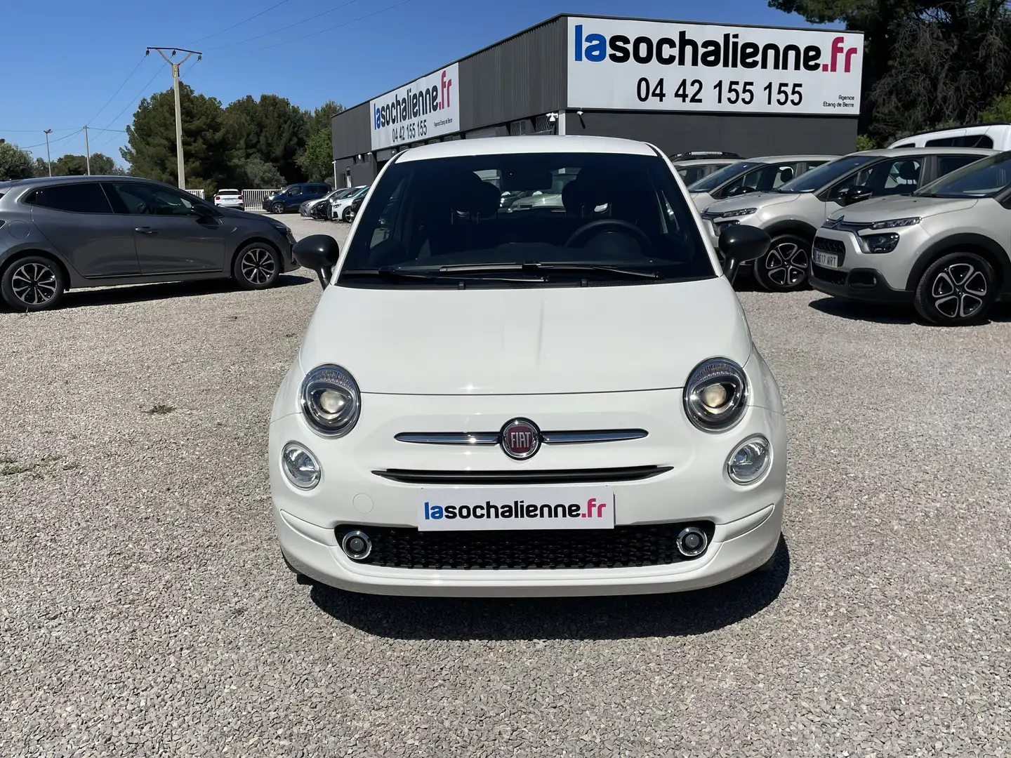 Fiat 500 1.0 70 ch Hybride BSG S/S Blanc - 2
