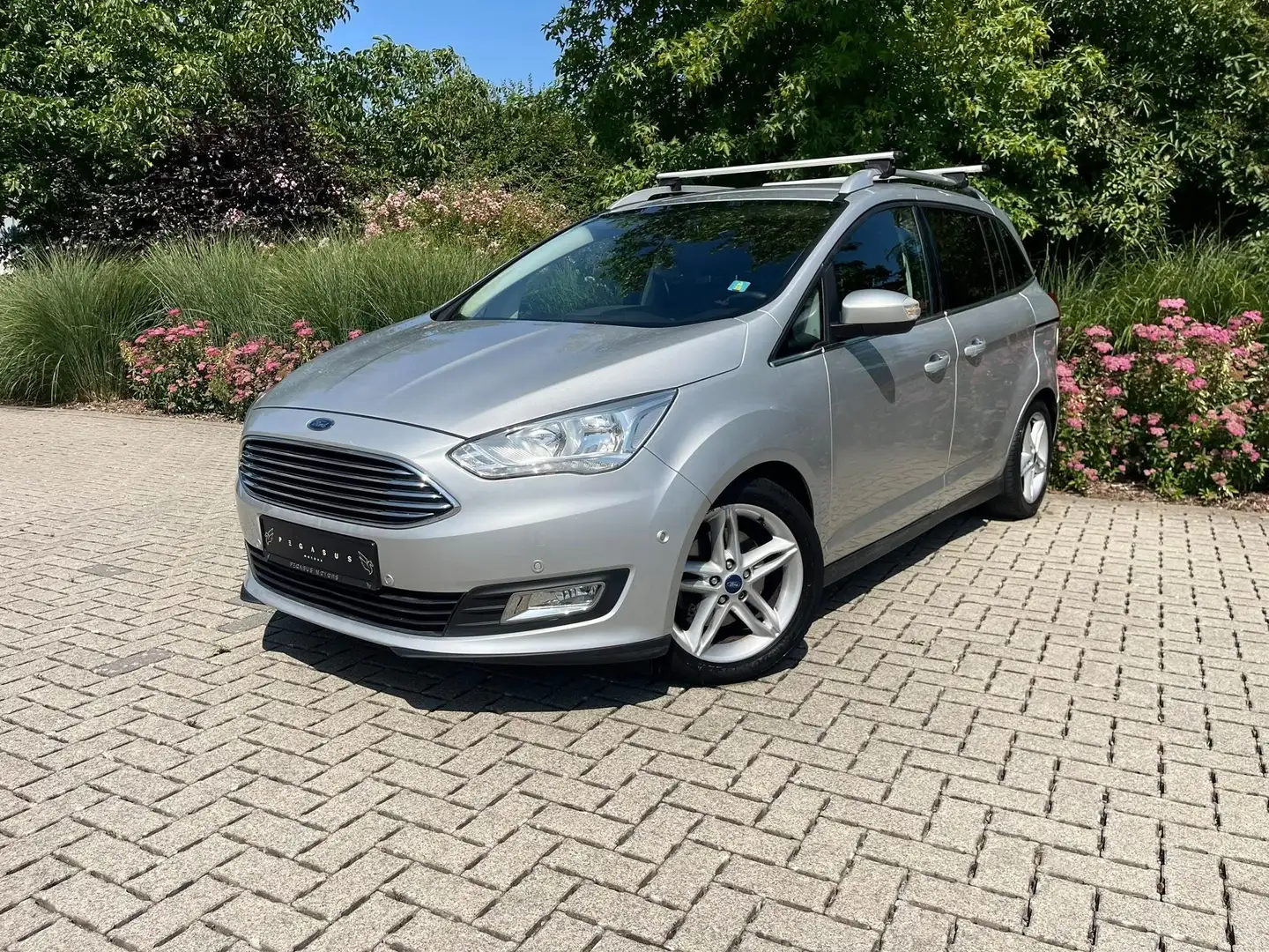 Ford Grand C-Max 1.0i - 2017/121.000km/Euro 6b - Gekeurd Argent - 1