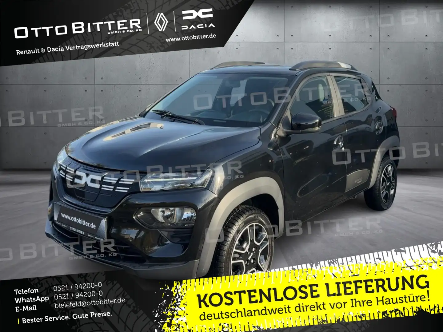 Dacia Spring Essential KLIMA/KAMERA/NAVI Negru - 1