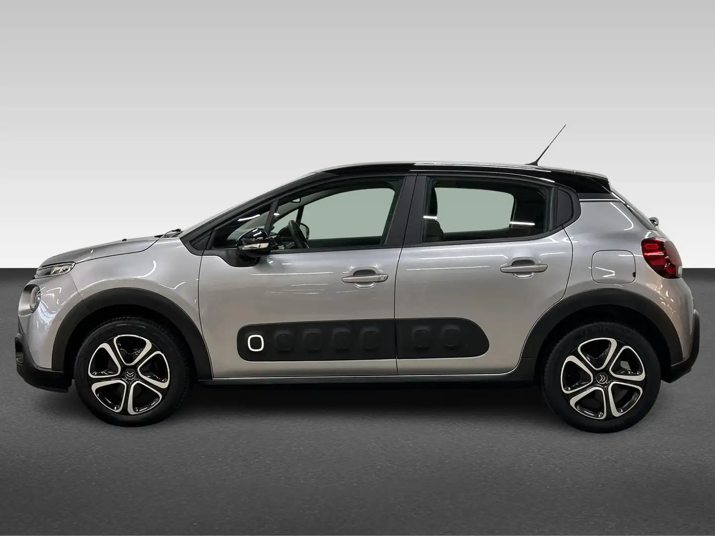 Citroen C3 1.2 PureTech 82PK FEEL EDITION TWOTONE TEL PDC CAR Gris - 2
