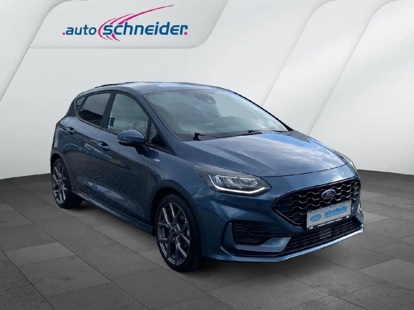 Ford Fiesta ST-Line Bleu - 2