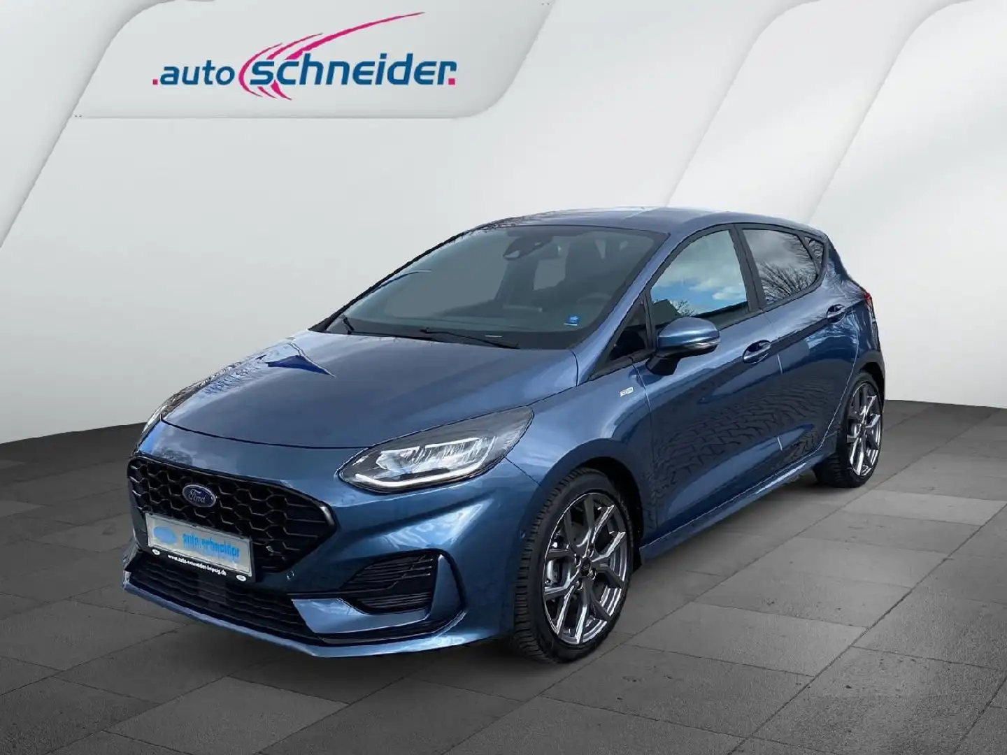 Ford Fiesta ST-Line Bleu - 1