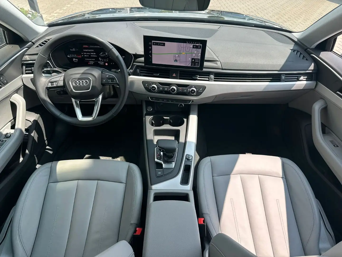 Audi A4 Avant 35 TFSI S line|LEDER|elHK|SZH|NettoKAUF Noir - 2