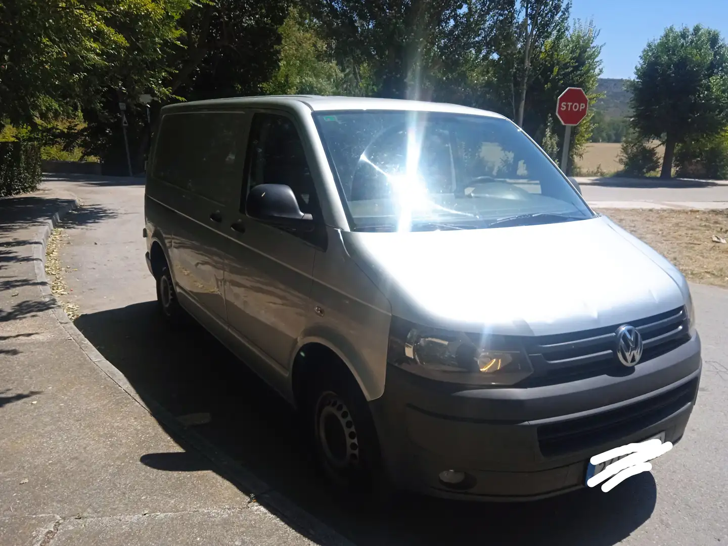 Volkswagen T5 Transporter T5.1 transporter 2.0 TDI 102cv Plateado - 2
