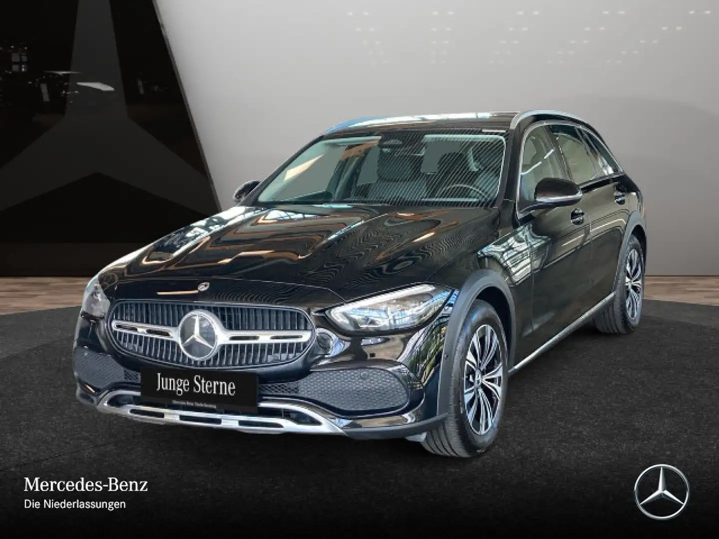 Mercedes-Benz C 220 d T 4M AVANTG+AHK+LED+KAMERA+KEYLESS+9G Schwarz - 2