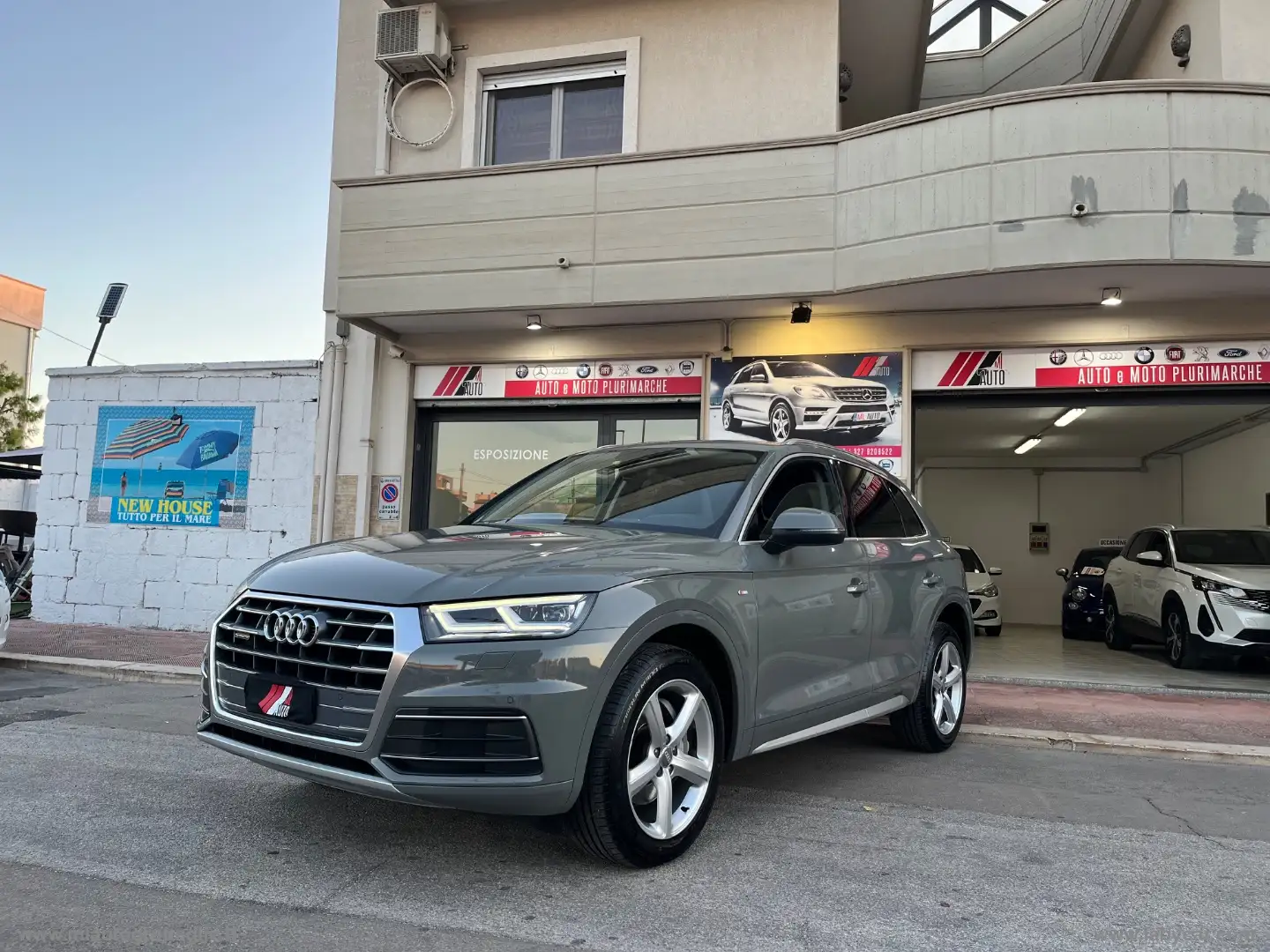 Audi Q5 2.0 TDI 190CV quattro S tronic Sport Grigio - 1