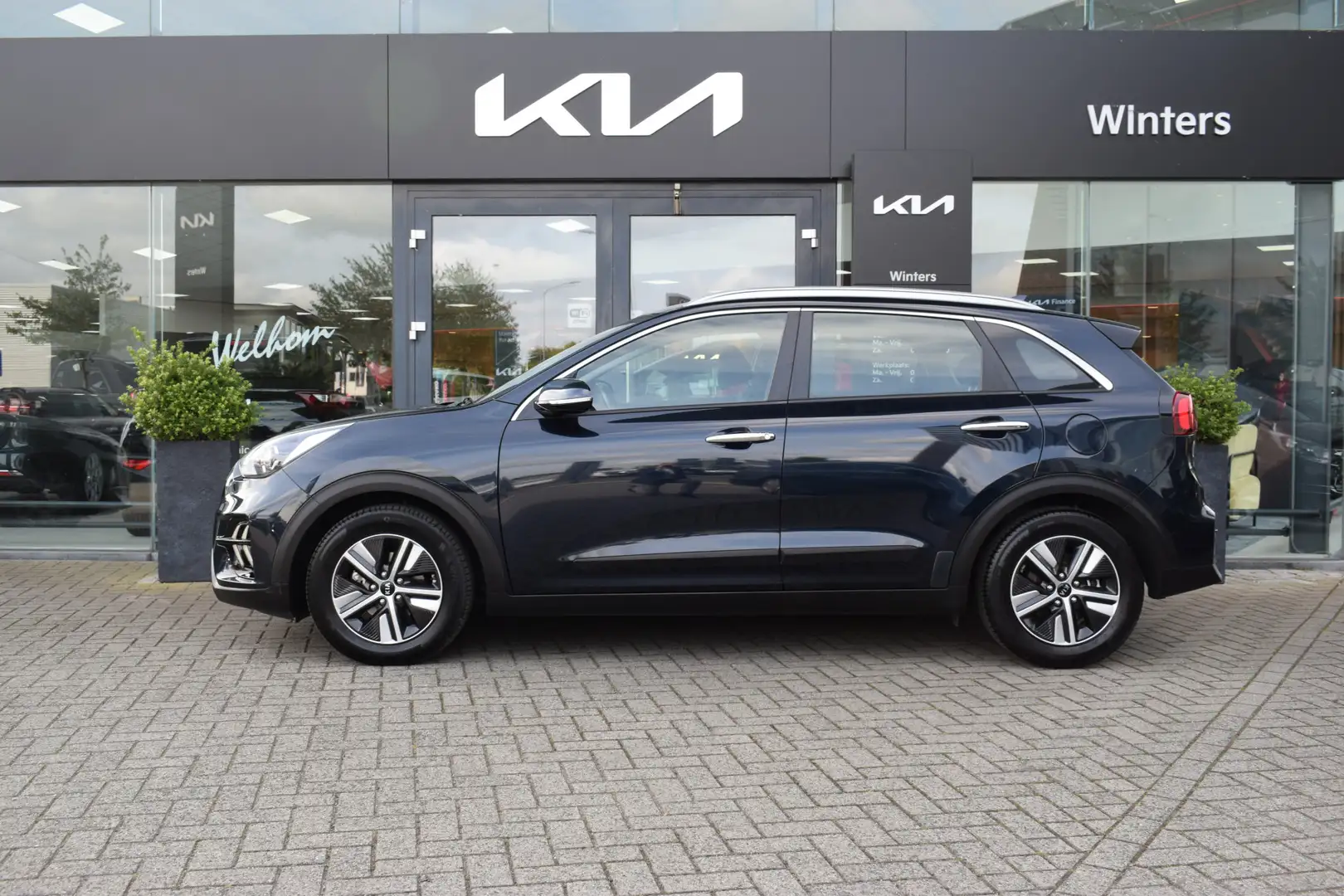 Kia Niro 1.6 GDi Hybrid DynamicLine DCT6/Autom. | Cruise Co Blauw - 2