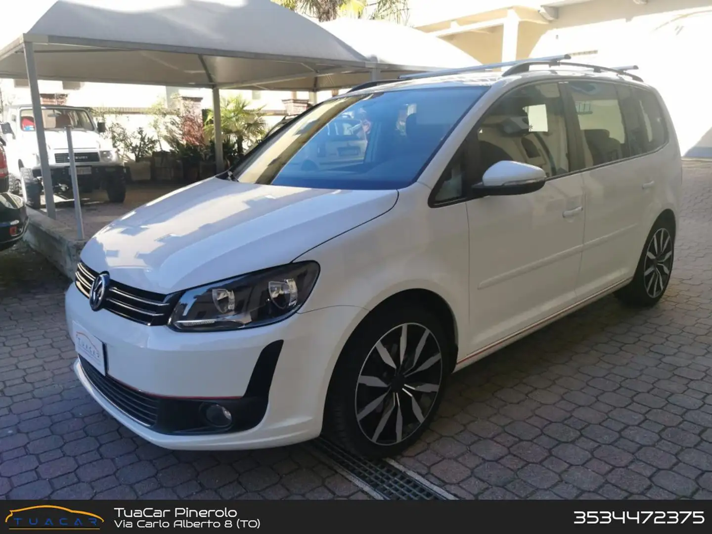 Volkswagen Touran Comfortline Business 1.6 TDI BlueMotion Bianco - 1