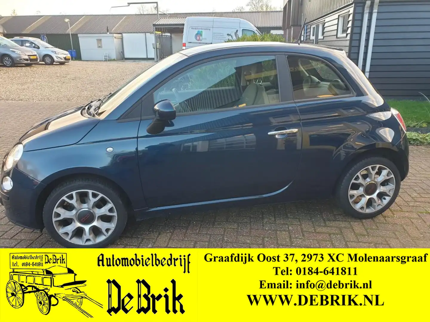 Fiat 500 1.0 TwinAir Pop Blauw - 2