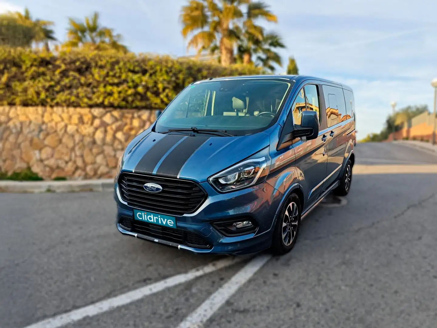 Ford Tourneo Custom 2.0 TDCI 136kW (170CV) L2 Titanium 17 Au Modrá - 2