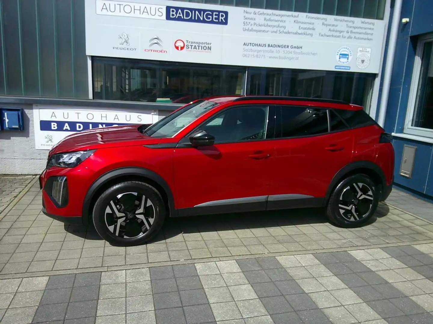 Peugeot 2008 Allure PT130 EAT8  Automatik Rot - 1
