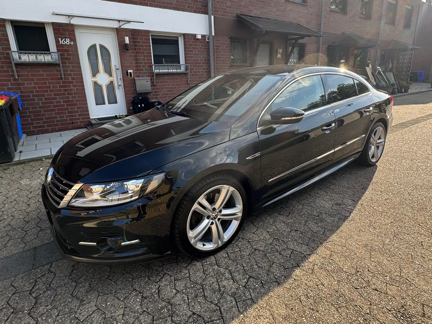 Volkswagen CC 2.0 TDI DSG BMT R Line Leder/Xen/Nav/A Schwarz - 2