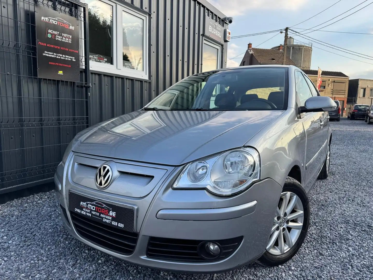 Volkswagen Polo 1.4i 16v United Pack+/ GPS/ Clim/ Entretien+CT OK Grijs - 1