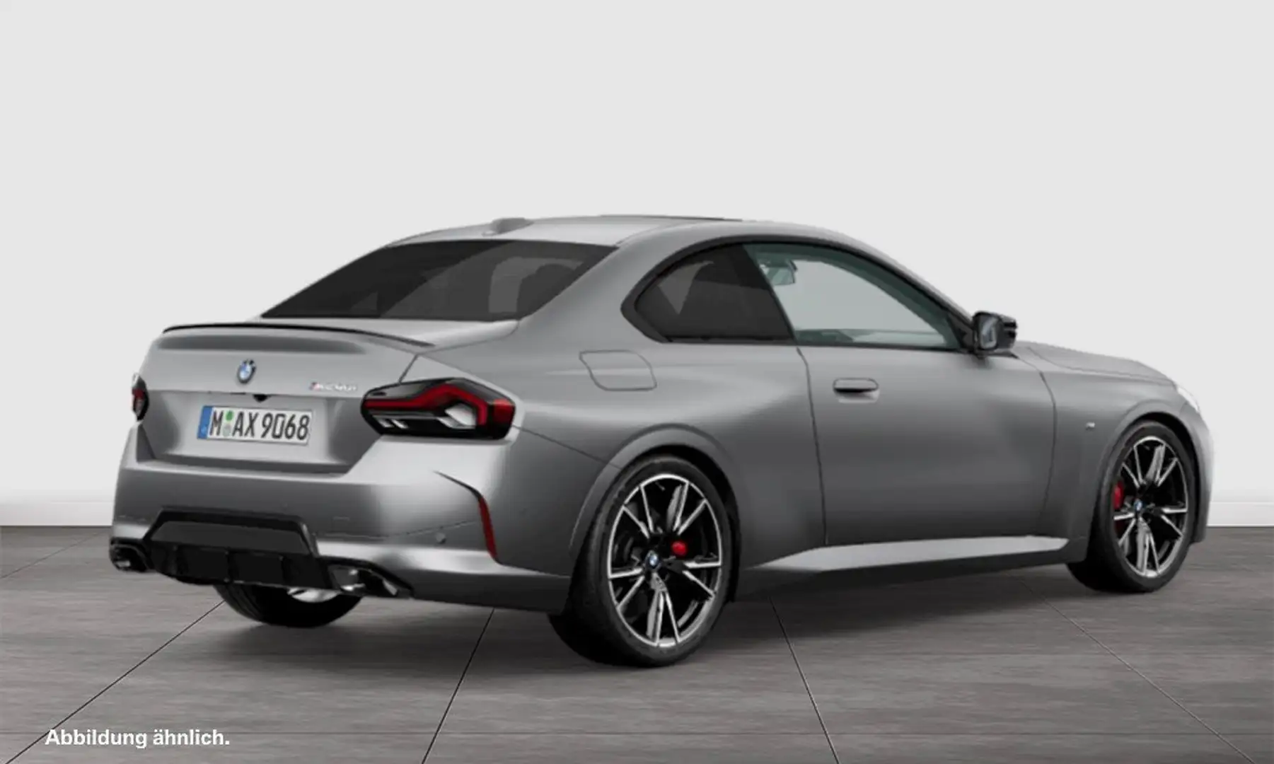 BMW 240 M240i xDrive MSport + Mtech. + Adap. MFahrw. Grijs - 2