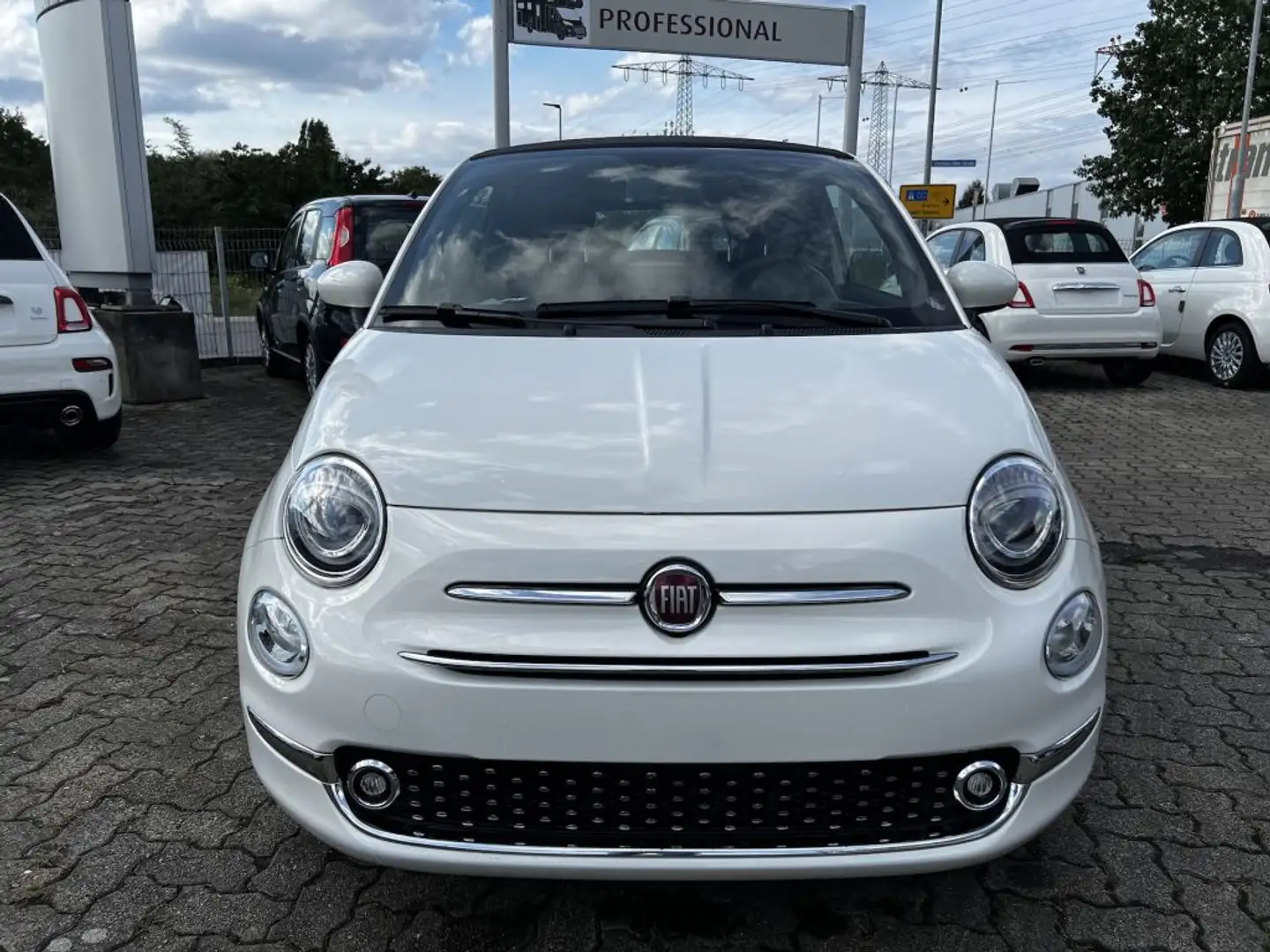 Fiat 500 C 1.0 GSE Hybrid Dolcevita Weiß - 2