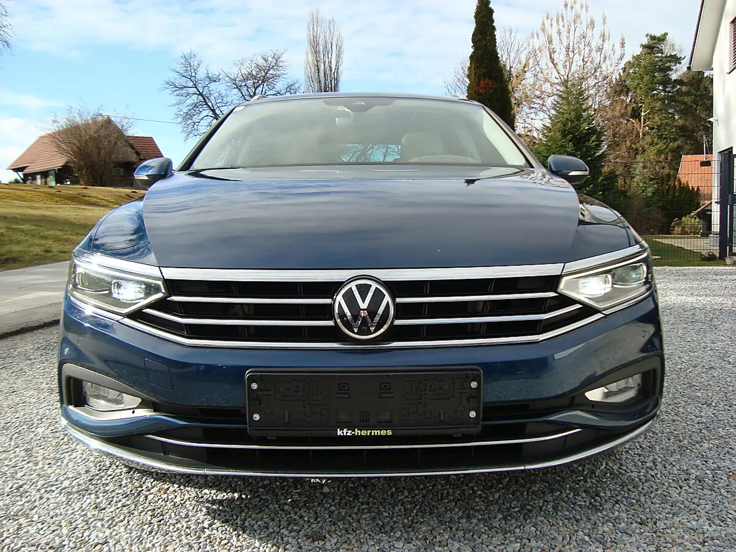 Volkswagen Passat Variant Elegance 2.0 TDI Mod 22 IQ-Matrix 1-Hand !! Blau - 1