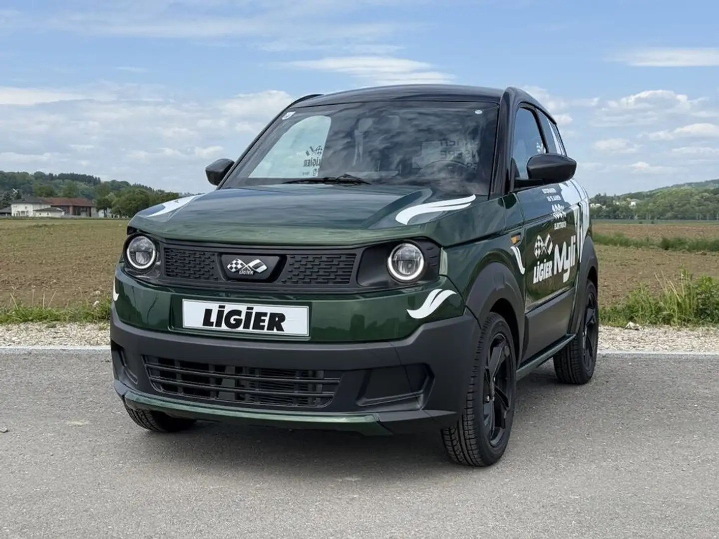 Ligier Myli R.EBEL X Safetycar 12 kWh Elektro L6e Vorführwage Groen - 2