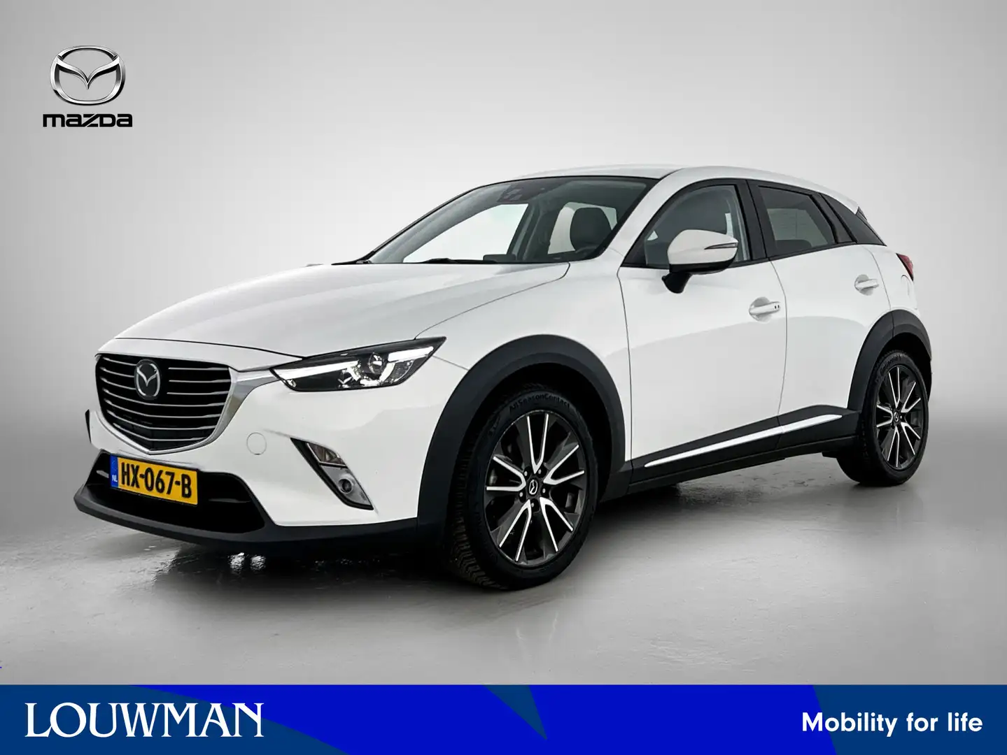 Mazda CX-3 2.0 SkyActiv-G 120 GT-M | Navigatie | BOSE | LED | Blanc - 1