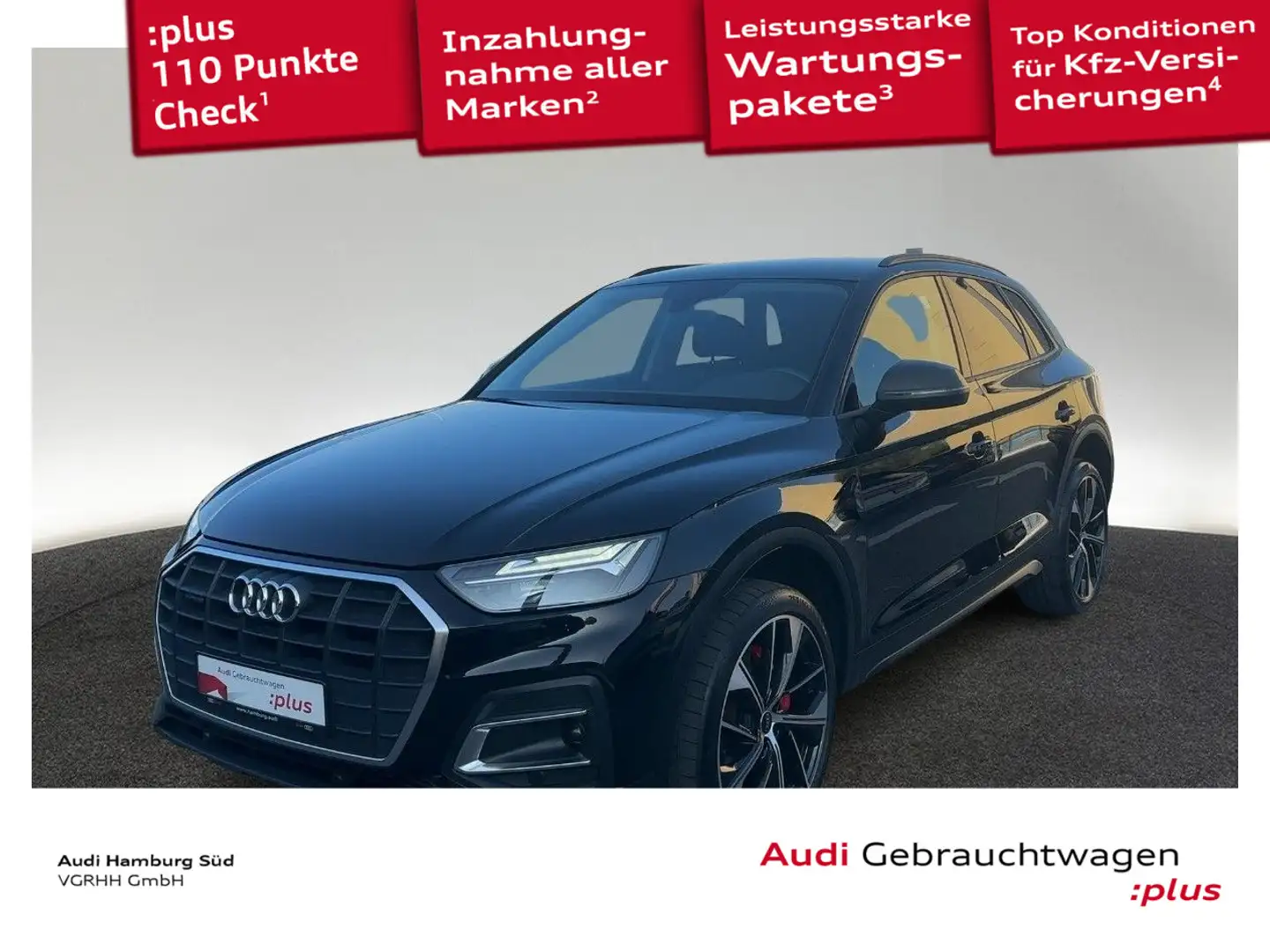 Audi Q5 40 TDI quattro S tronic NAVI/LM21/CARBON Schwarz - 1