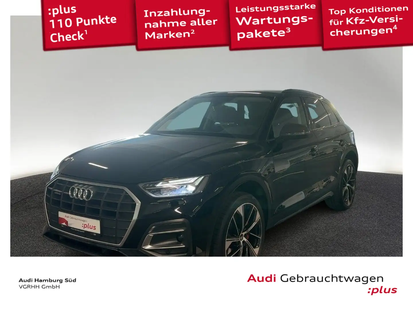 Audi Q5 40 TDI quattro S tronic NAVI/LM21/CARBON Schwarz - 1
