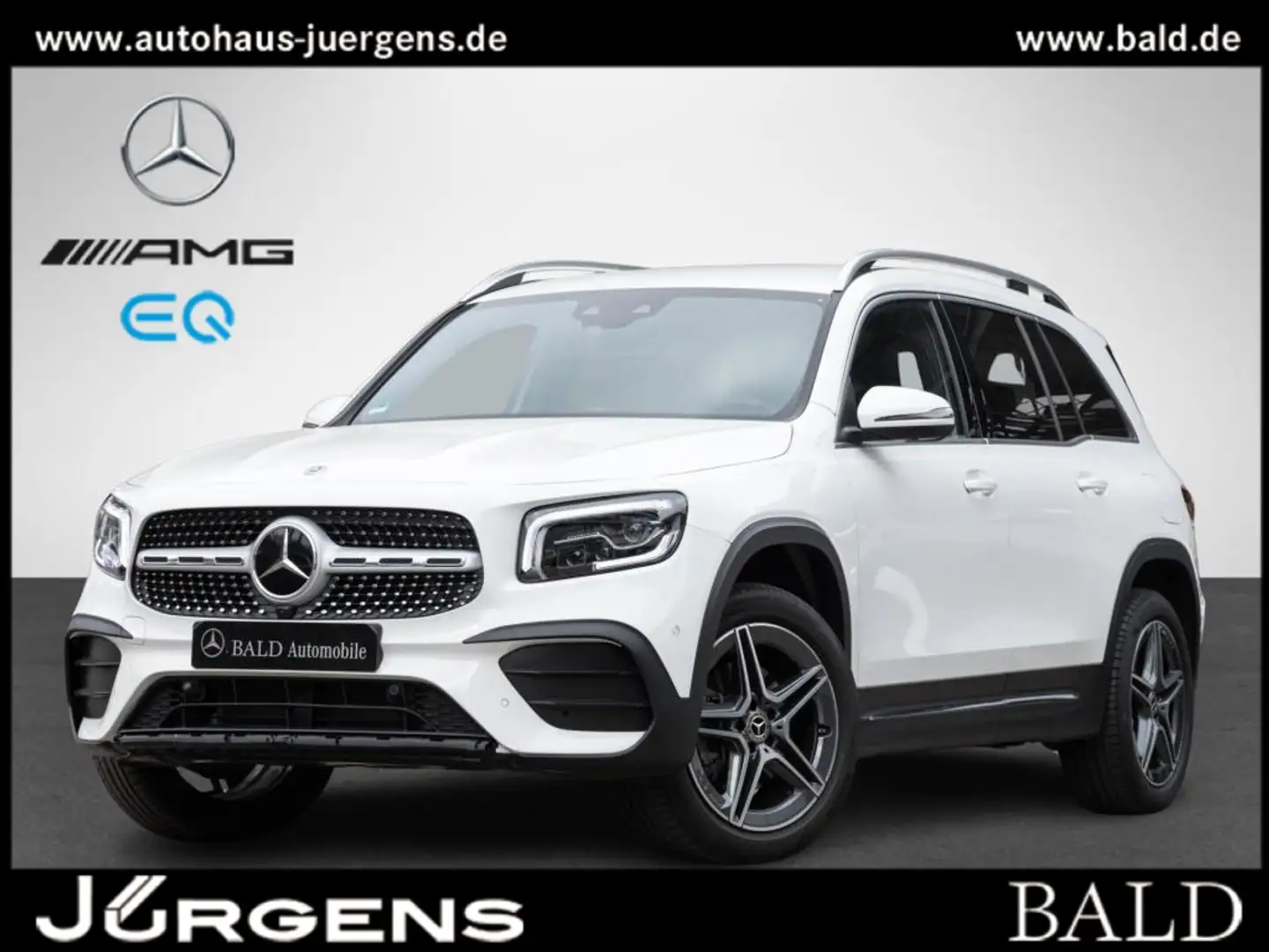 Mercedes-Benz GLB 250 AMG-Sport/ILS/360/Distr/Sound/7Sitzer/19 Weiß - 2