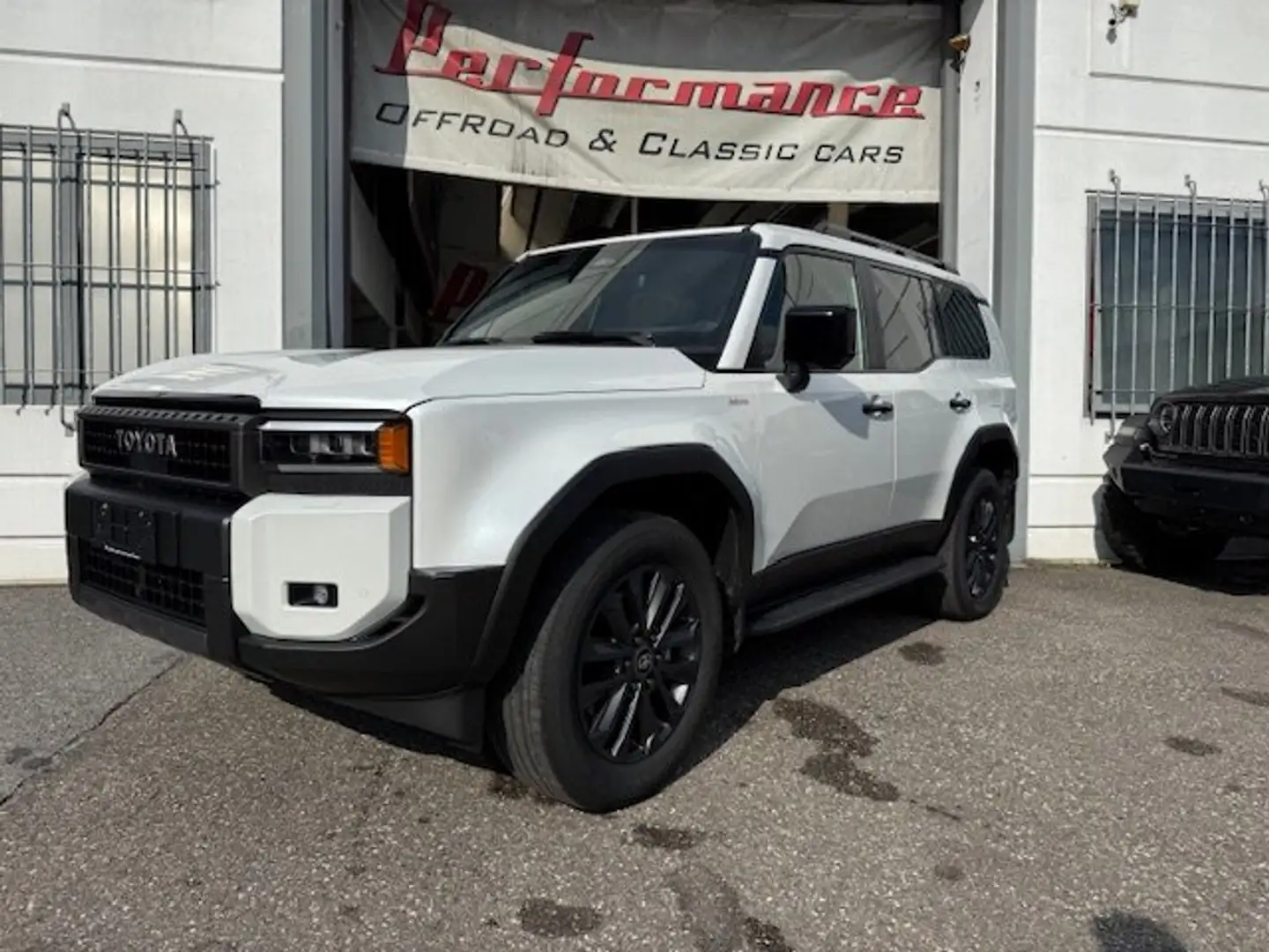 Toyota Land Cruiser 250 PRESIDENT 7 POSTI /PELLE MARRONE Blanc - 1