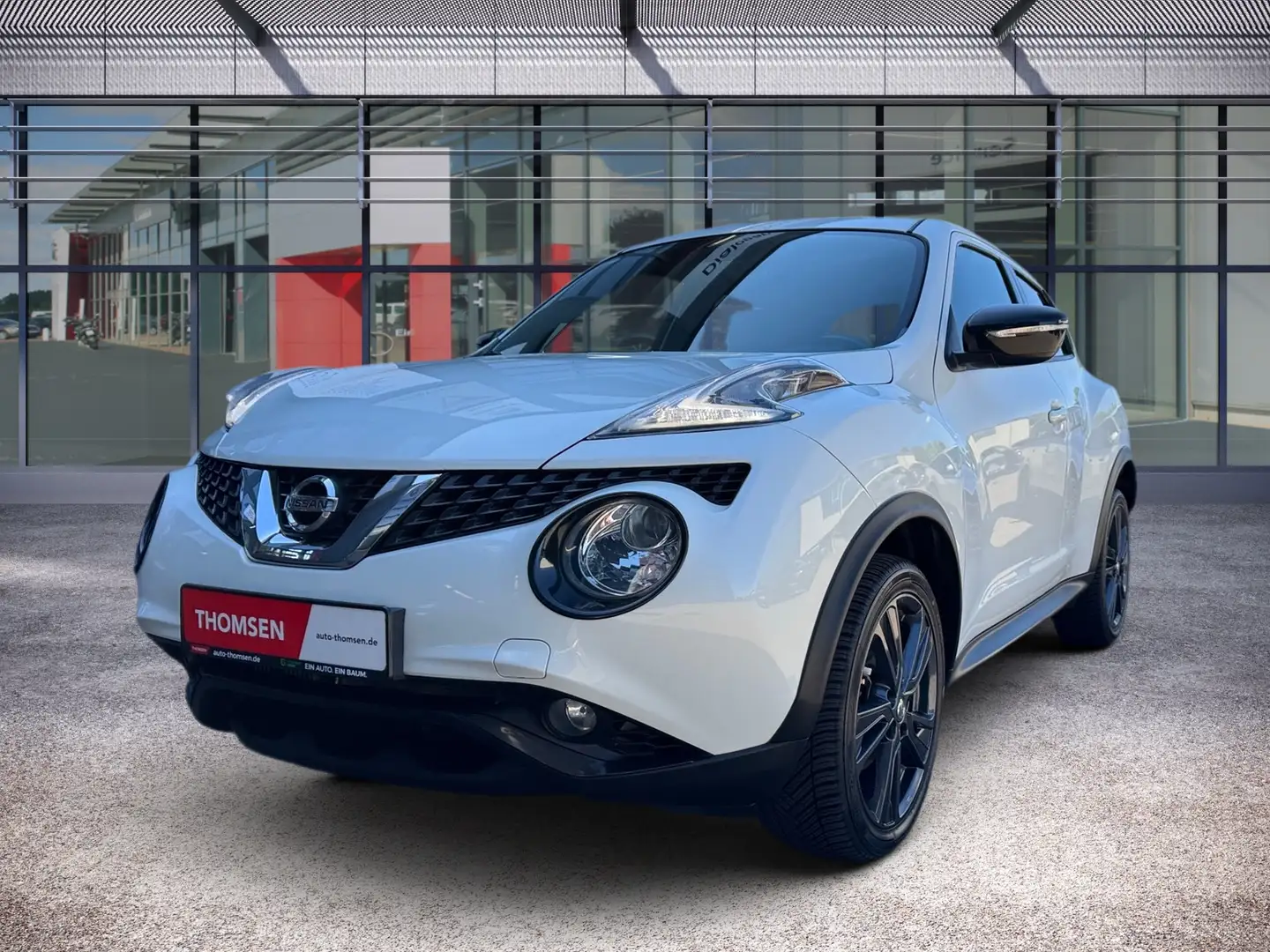 Nissan Juke 1.2 DIG-T N-Connecta Navi Kam. SHZ KlimaA Bianco - 2