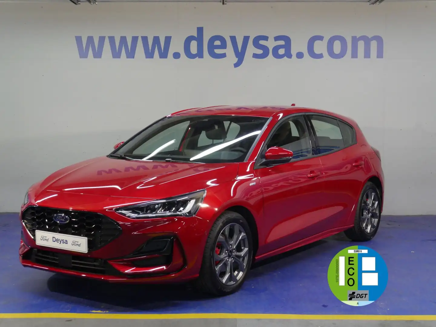 Ford Focus 1.0 Ecoboost MHEV ST-Line 125 Rojo - 1