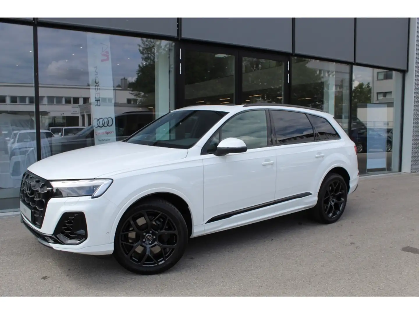Audi SQ7 4.0 TFSI qu.Tiptr.- S-Sitze*Carbon*Pano*B&O*!!! Blanco - 2