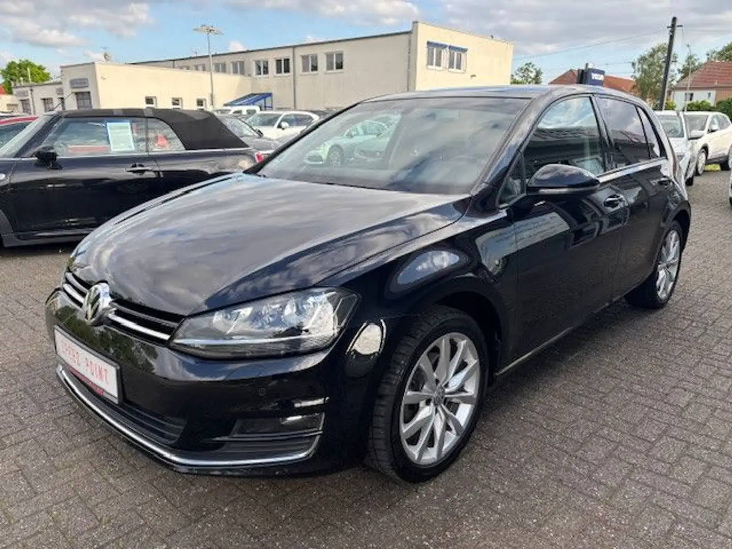 Volkswagen Golf VII Lim. Highline PDC/Sitzh./Bi-Xen/Allwett Noir - 1