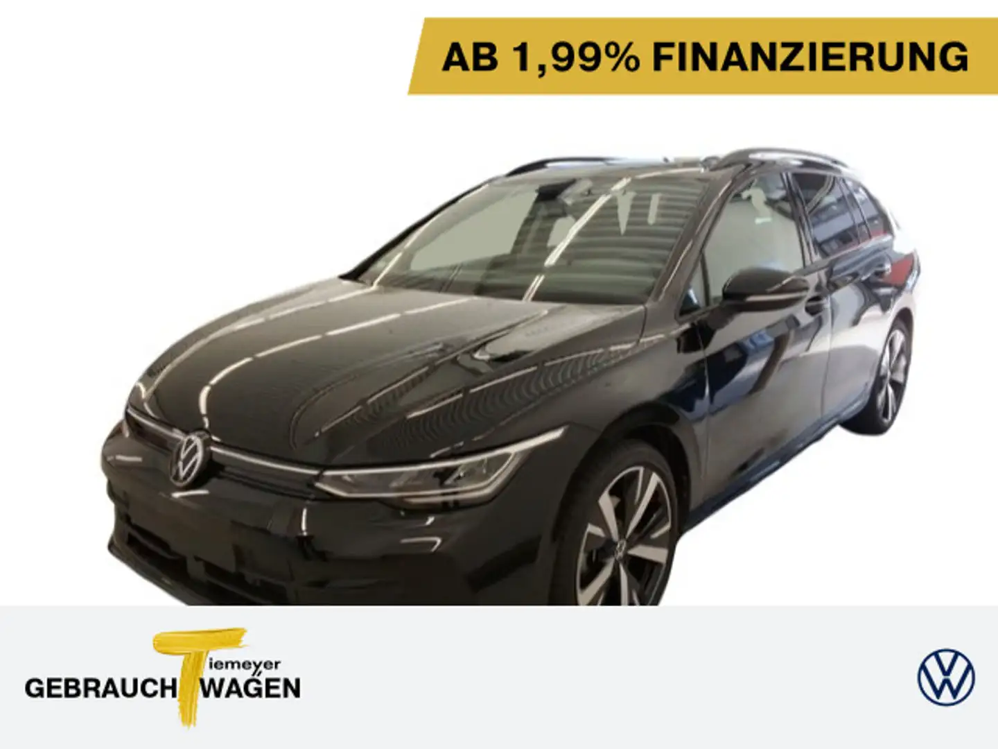 Volkswagen Golf Variant 1.5 eTSI DSG LIFE ST.HEIZ LM18 Schwarz - 1