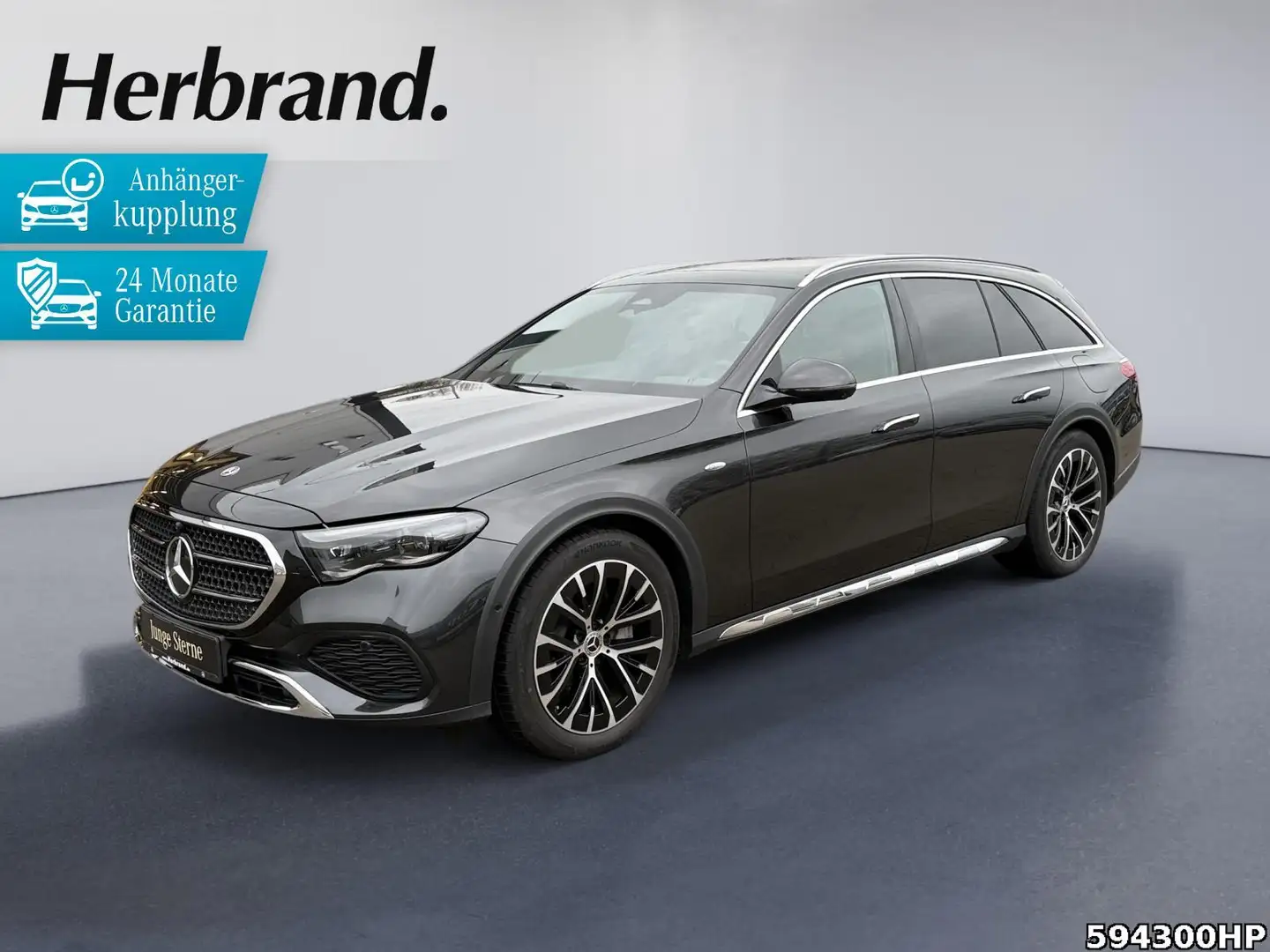 Mercedes-Benz E 300 4M T All-Terrain AHK Pano Burmester Gris - 1