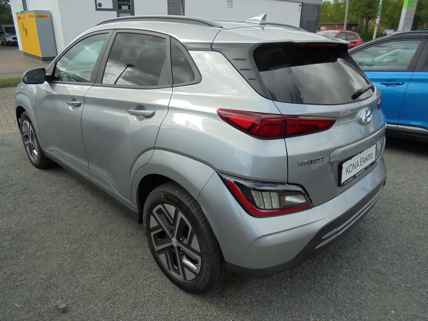 Hyundai KONA EV TREND-Paket, Navigations-Paket Zilver - 2