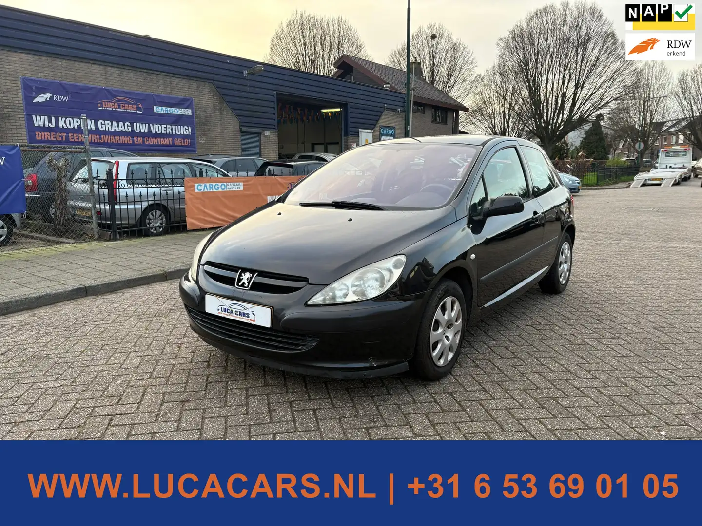 Peugeot 307 1.6-16V XS Zwart - 1